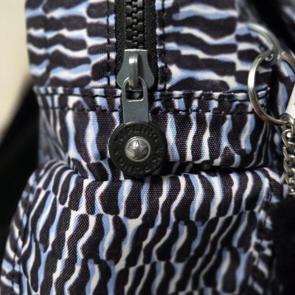 NWT! Kipling Holiday Waves Woman's City Pack Mini Backpack - Picture 8 of 10